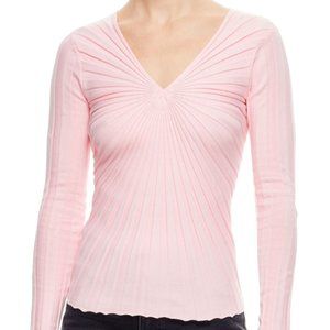 Sandro Justine Starburst Ribbed Sweater